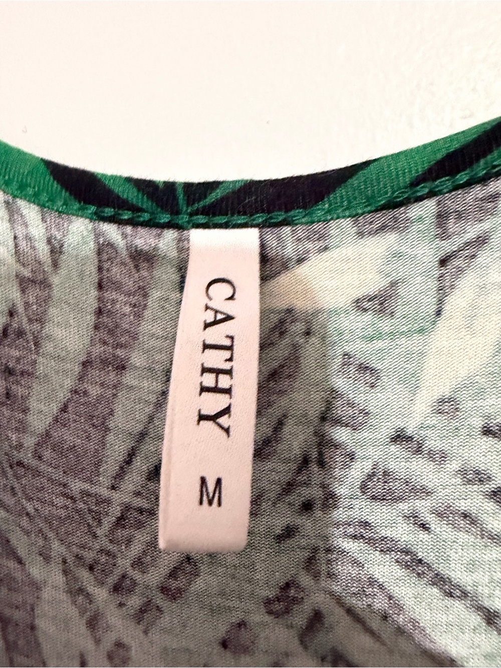 Sleeveless Green Tropical Print Wrap Maxi Dress - Picture 6 of 9